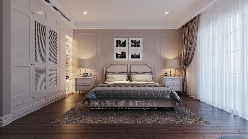 Mẫu thiết kế nội thất phòng ngủ vợ chồng đẹp Thiết kế phòng ngủ