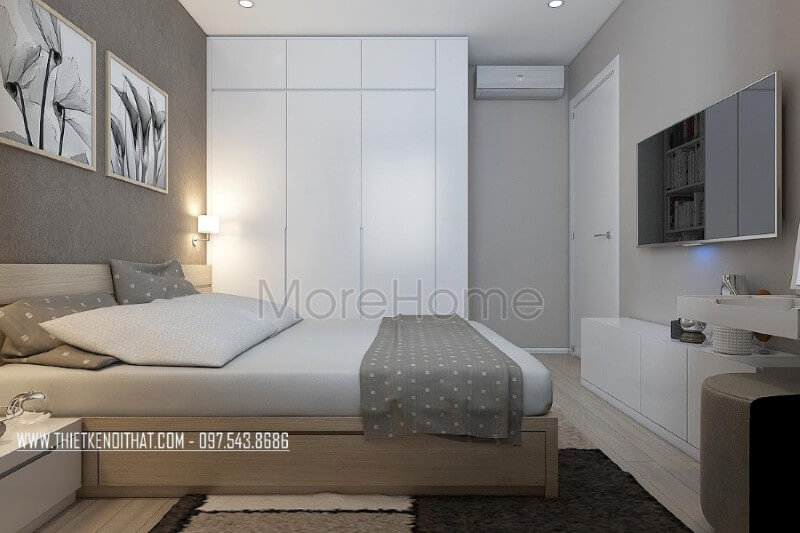 Giường ngủ chung cư hiện đại Giường ngủ chung cư hiện đại