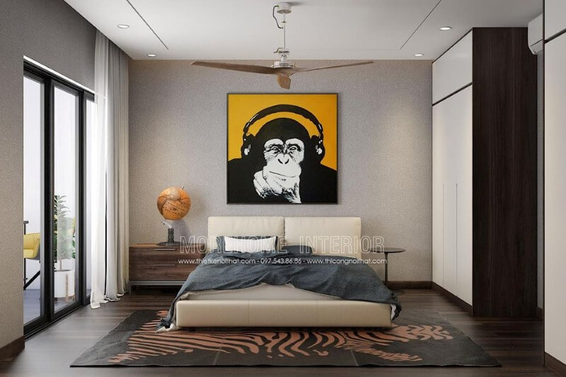 Giường ngủ bọc da Giường ngủ bọc da