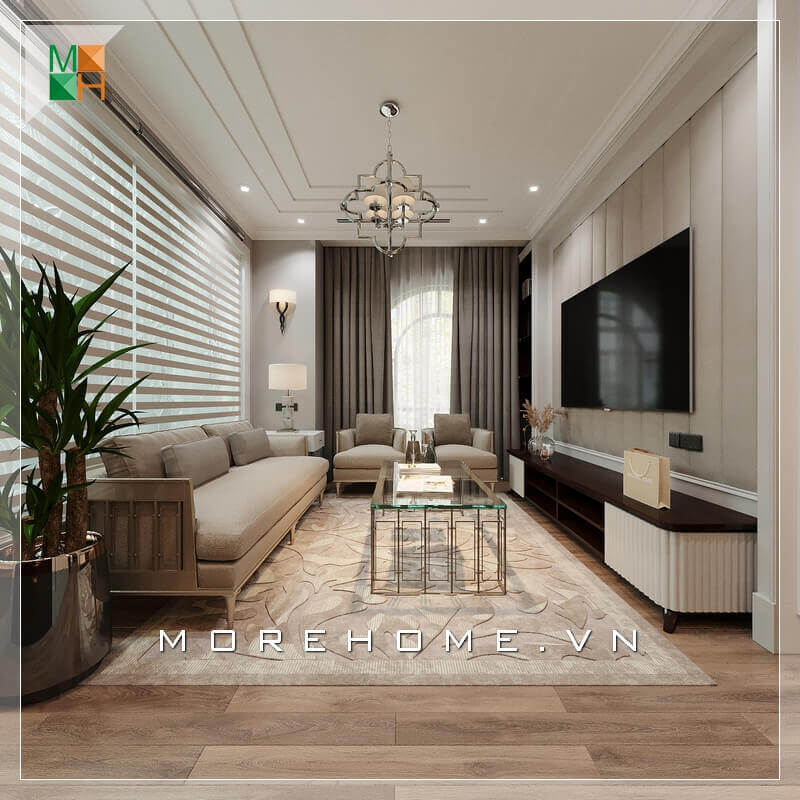 Thiết kế khách chung cư