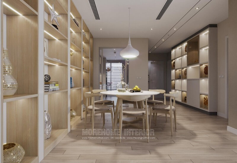 Trang trí nội thất phòng khách chung cư cao cấp Thiết kế chung cư