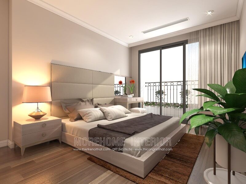 Giường ngủ chung cư gỗ công nghiệp Giường ngủ chung cư gỗ công nghiệp