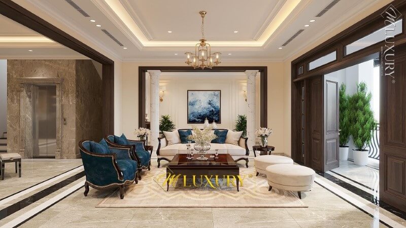 Trang trí nội thất biệt thự tân cổ điển cao cấp tại Việt Hưng Mẫu nội thất biệt thự tân cổ điển