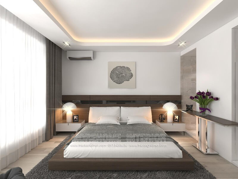 Giường ngủ gỗ công nghiệp Giường ngủ gỗ công nghiệp