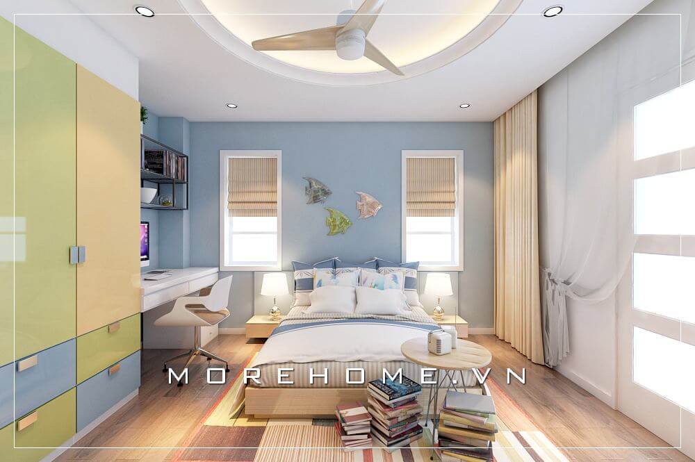 Giường ngủ chung cư hiện đại Giường ngủ chung cư hiện đại