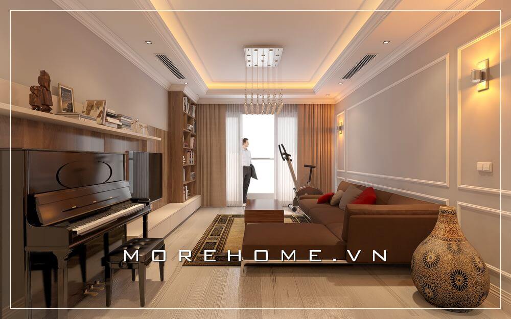 Sofa màu nâu Sofa màu nâu