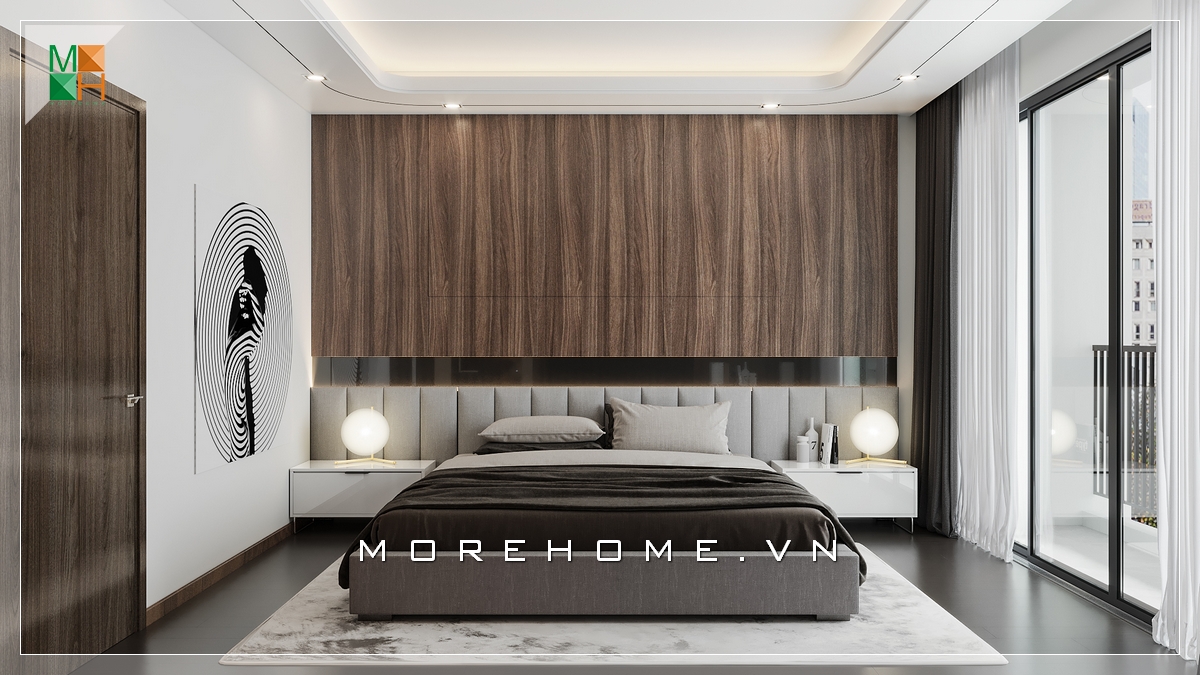 Mẫu thiết kế phòng ngủ đẹp sang trọng và tiện nghi cho chung cư, nhà phố, biệt thự Thiết kế chung cư