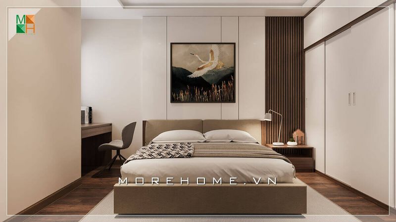 Mẫu thiết kế tủ quần áo cửa lùa bằng gỗ công nghiệp phong cách hiện đại cho chung cư, nhà phố, giúp tiết kiệm diện tích bố trí nội thất mà vẫn đáp ứng đủ công năng sử dụng