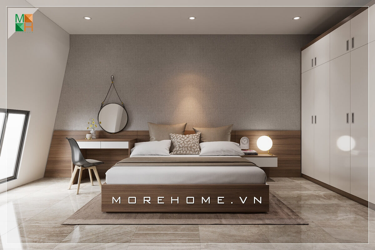 Mẫu phòng ngủ nhà phố đẹp, sang trọng và tiện nghi