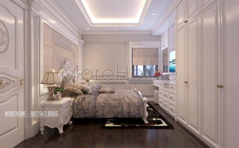 Tủ quần áo gỗ tự nhiên được thiết kế nhiều ngăn, khoa học giúp cho gia chủ dễ dàng sử dụng và lưu trữ đồ đạc