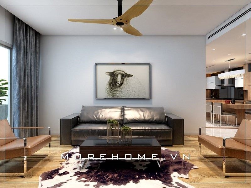 Tham khảo mẫu thiết kế phòng khách căn hộ chung cư sang trọng hiện đại mà tinh tế.