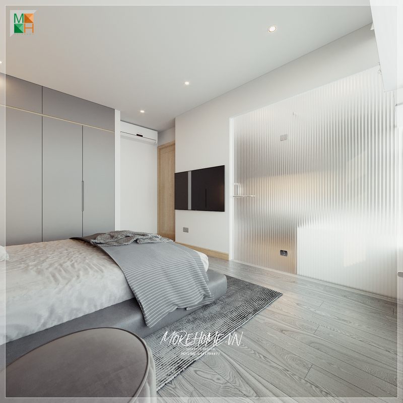 Gợi ý mẫu thiết kế phòng ngủ chung cư hiện đại cuốn hút được chuộng nhất trong năm nay.