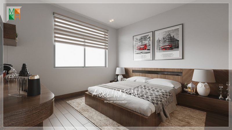 Gợi ý mẫu thiết kế phòng ngủ chung cư hiện đại đẹp ngây ngất và cuốn hút vạn người mê.