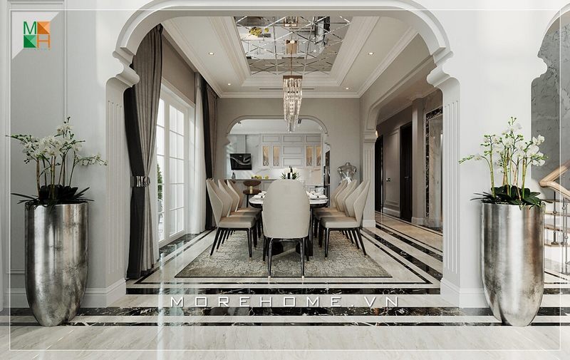  Collection 14 Bàn ghế ăn gỗ tự nhiên đẹp cho thiết kế căn hộ