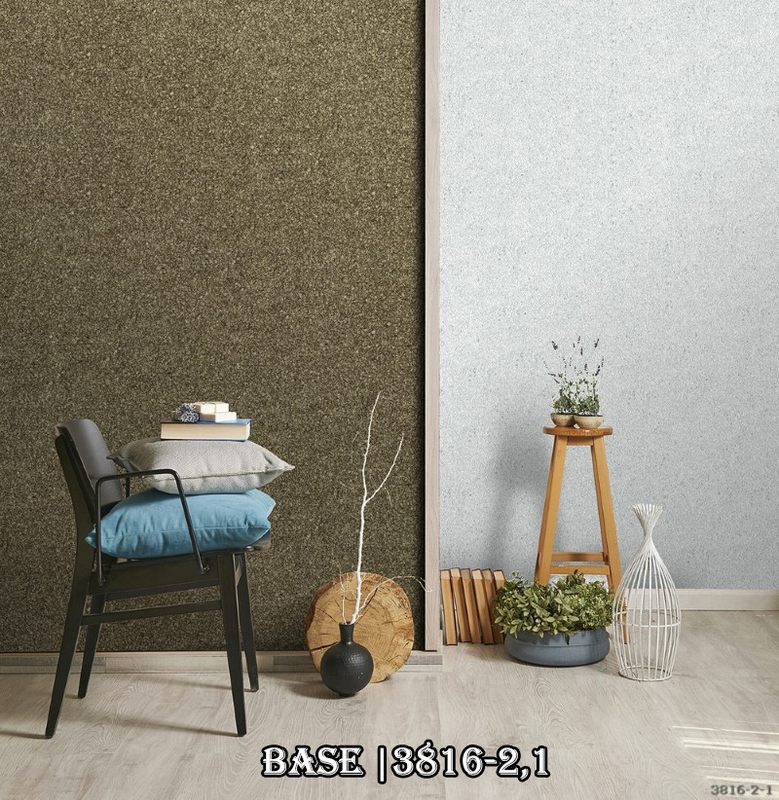 Sự kết hợp tuyệt vời giữa 2 mẫu giấy dán tường 3816-1 và 3816-2.