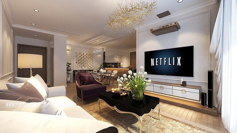 Mẫu bàn thờ hiện đại cho chung cư với thiết kế đơn giản, tinh tế mà sang trọng