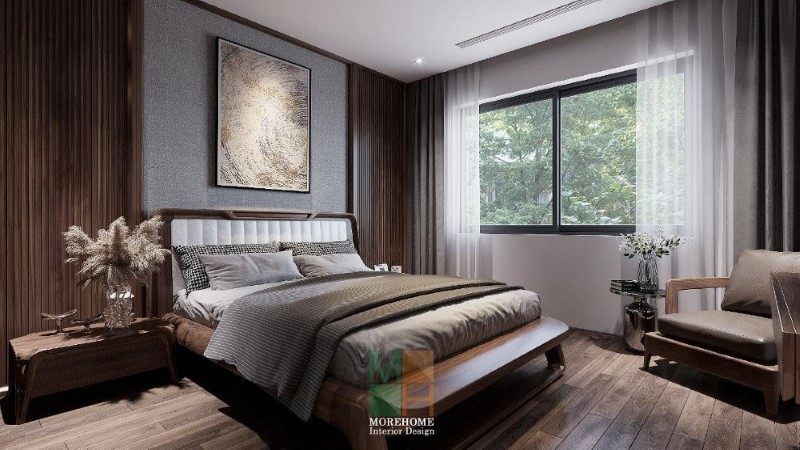 ## 18 mẫu giường phòng ngủ gỗ óc chó hiện đại, độc đáo cho Thiết kế nhà chung cư
