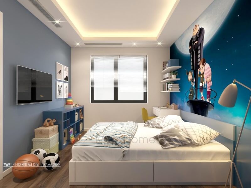 Gợi ý ## 14 mẫu giường phòng ngủ cho bé đẹp,đáng yêu trong Thiết kế chung cư