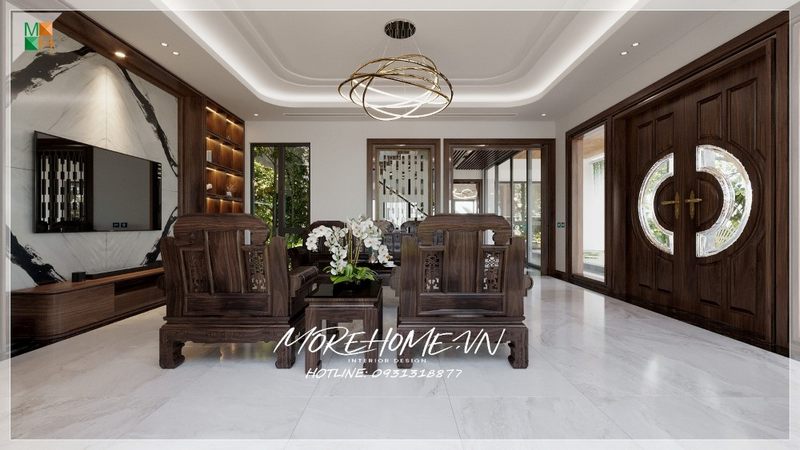 .
Cánh cửa chính gỗ tự nhiên được xem là một phần quan trọng của nội thất, có giá trị sử dụng và thẩm mỹ cao, với kiểu dáng hiện đại.