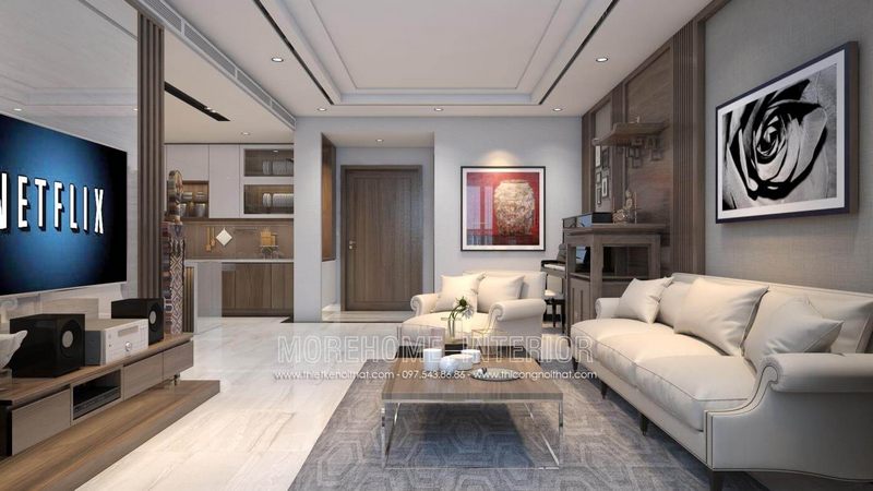 Mẫu cửa chính Melamin cao cấp MH15